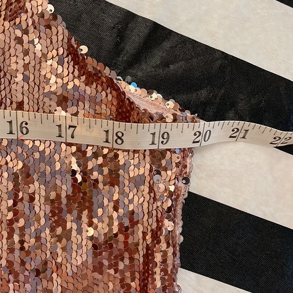 anna-kaci Sz XXL Pink Sequin Racerback Tank Top - Picture 8 of 10